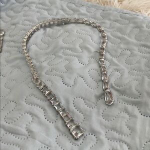 Swarovski Elegant Matrix Silver Necklace